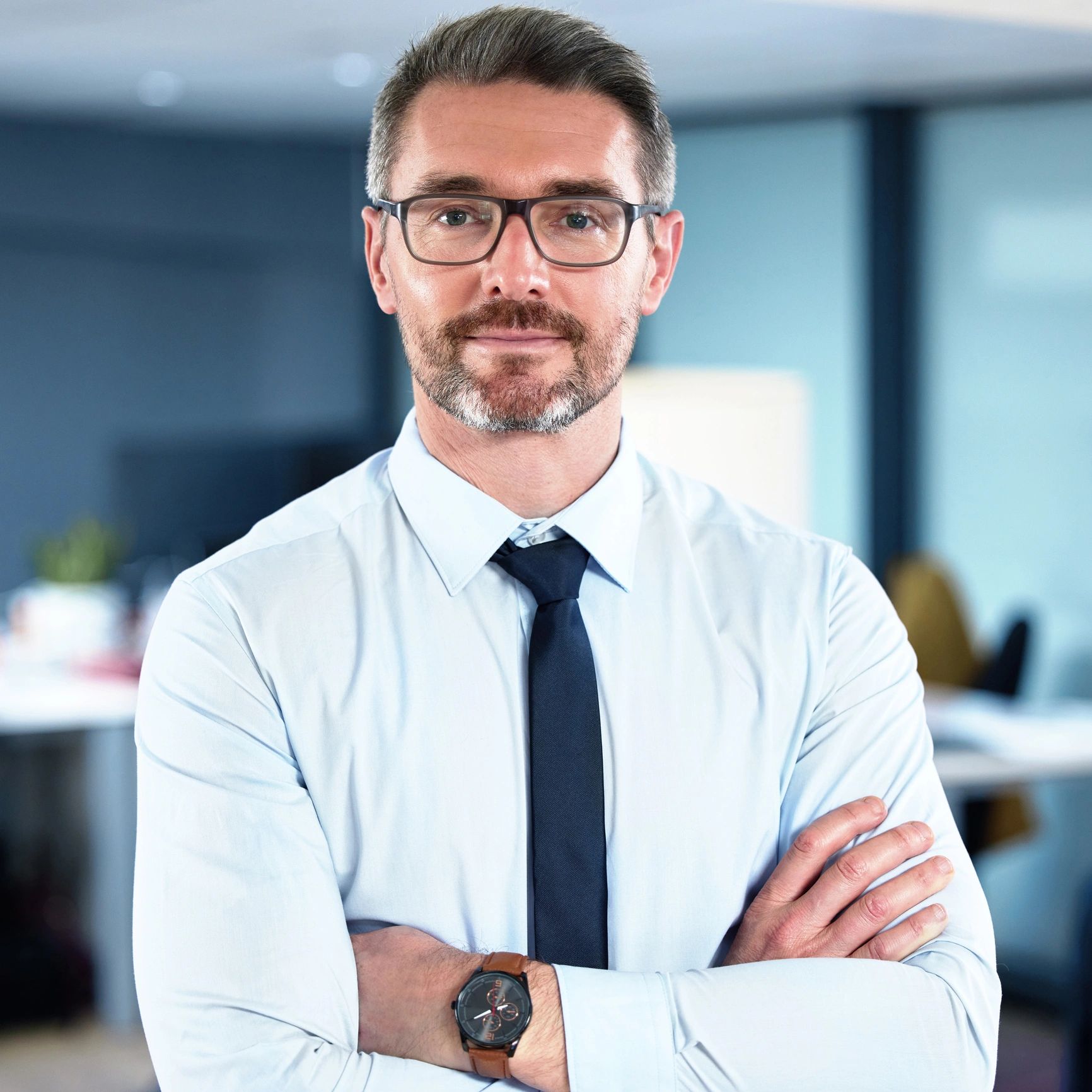 Portrait of director of strategic advisory